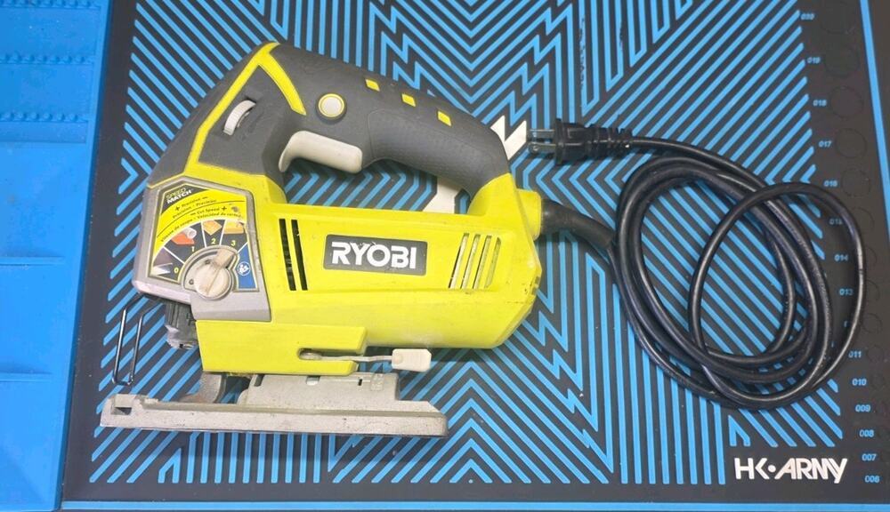 Ryobi JS481LG 4.8 Amp Corded Variable Speed Orbital Jig Saw Tool Only